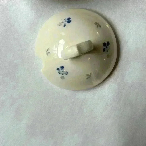 Nikko Blue Peony Sugar Bowl And Creamer Pattern:  Blue Peony - Picture 9 of 11